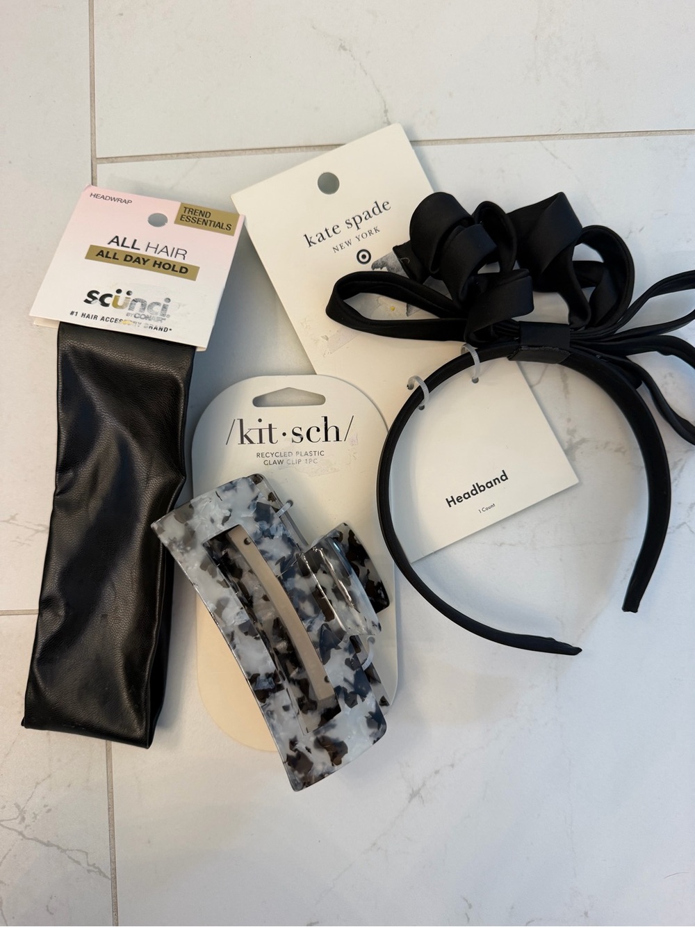 ‼️ Kate Spade- Kit•sch- Scunci Hair bundle